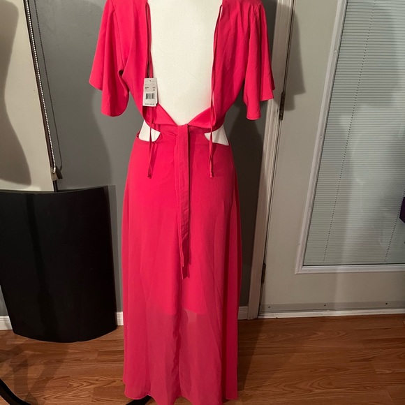 XOXO Raspberry Coloured Dress Size Medium - Picture 10 of 16